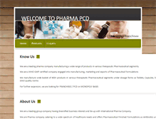 Tablet Screenshot of pharmapcd.com